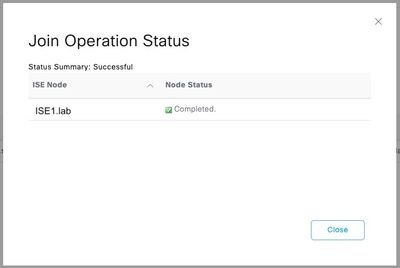 Join Operation Status