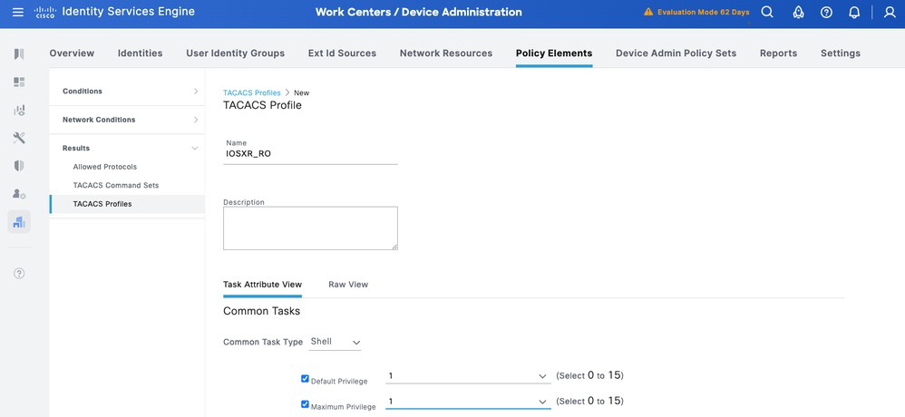 Configure TACACS+ Command Sets