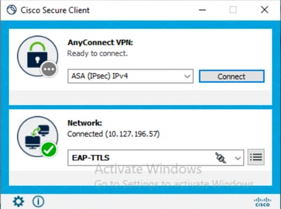 EAP-TTLS Connected