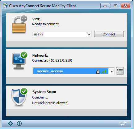 Cisco AnyConnect - Джинн - Ремонт компьютеров