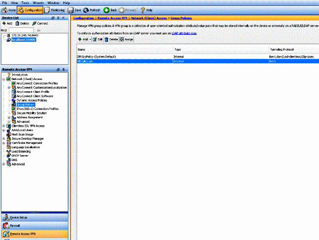 Select the Group Policy in Which You want to Enable Local LAN access