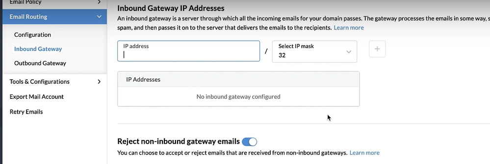 Zoho-InboundGateway