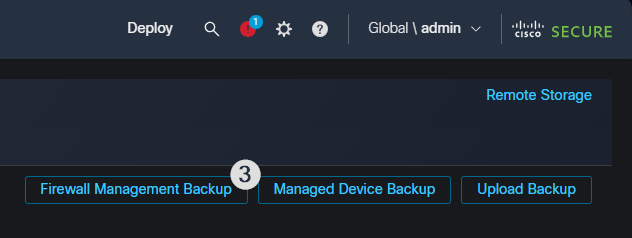 Deploy FMC Configuration