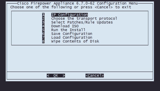 CLI dialog 4