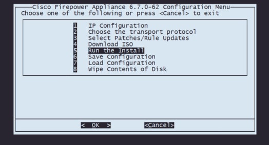 CLI dialog 21