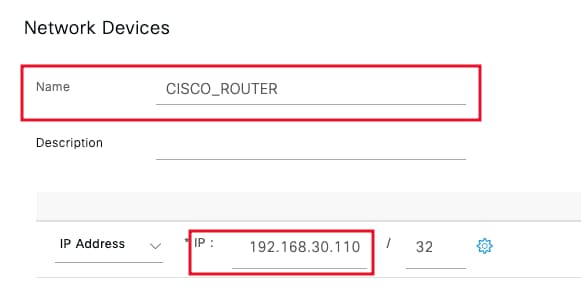 Name and IP Address