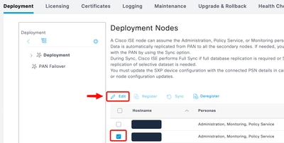 View Node Settings