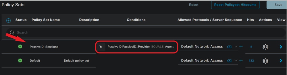 PassiveID Authorization Condition