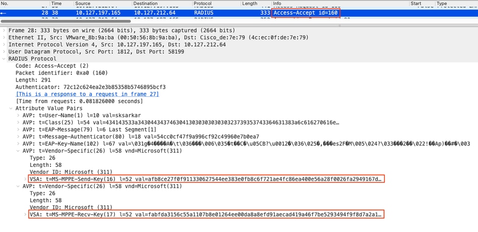 Access-Accept Packet