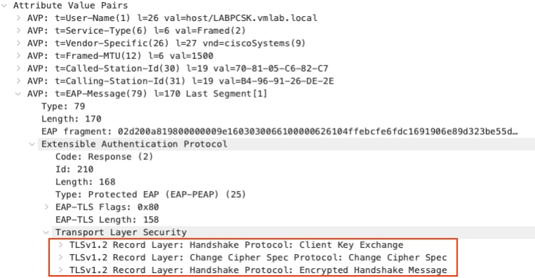 Client Key Exchange and Other Attributes