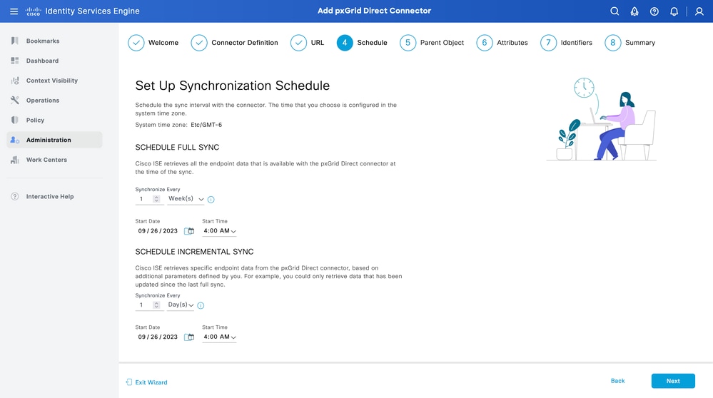 Schedule will Trigger from pxGrid Direct Connector