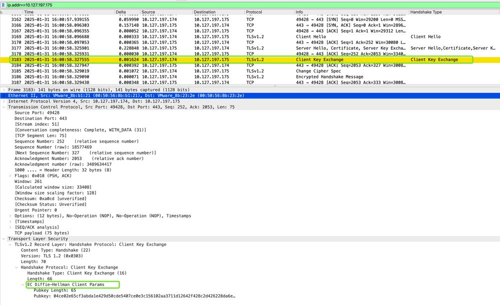 Client Key Exchange