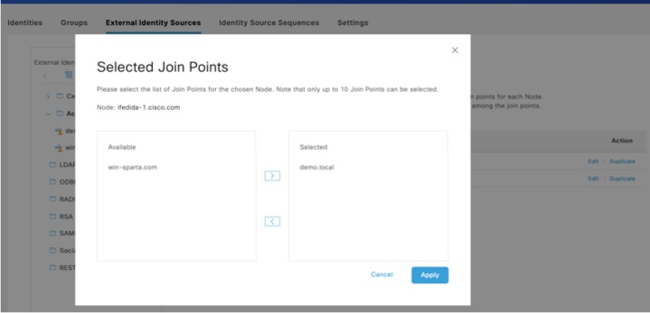 Picture 7: Selected Join Point