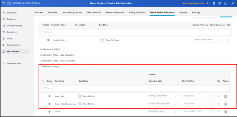Configure Authorization Policy