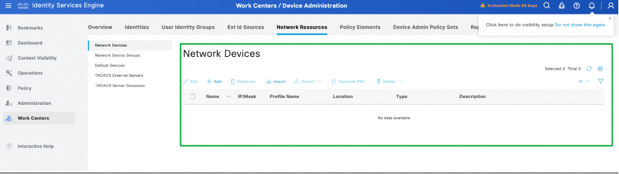 TACACS Packet from Unknown Network Device