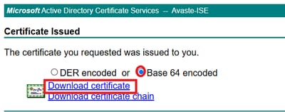 Download the Generated Certificate