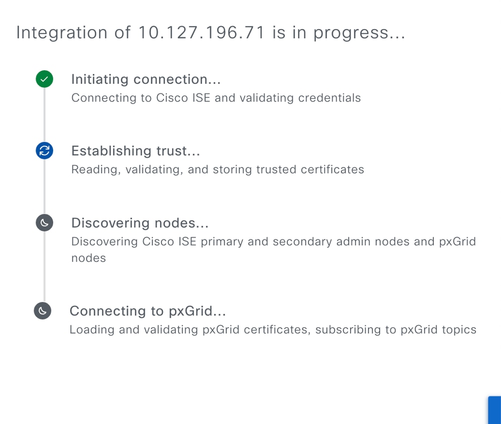 Integration in Progress
