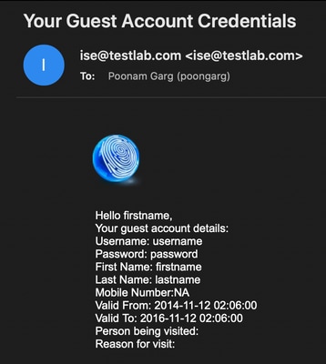Guest Account Credentials