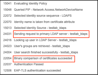 Send request primary LDAP server
