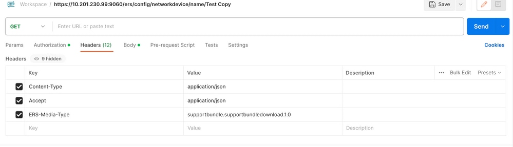 API Header Configuration 4