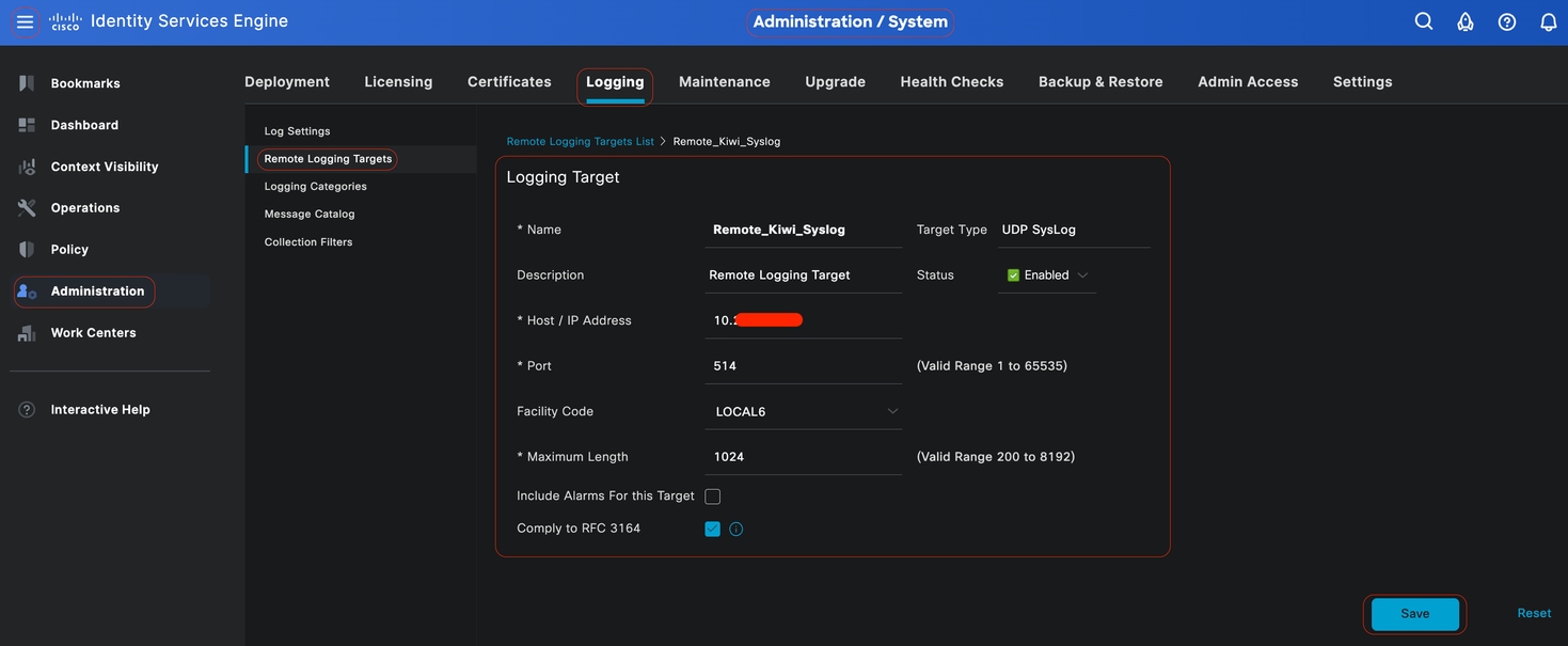 Configuring Remote Target