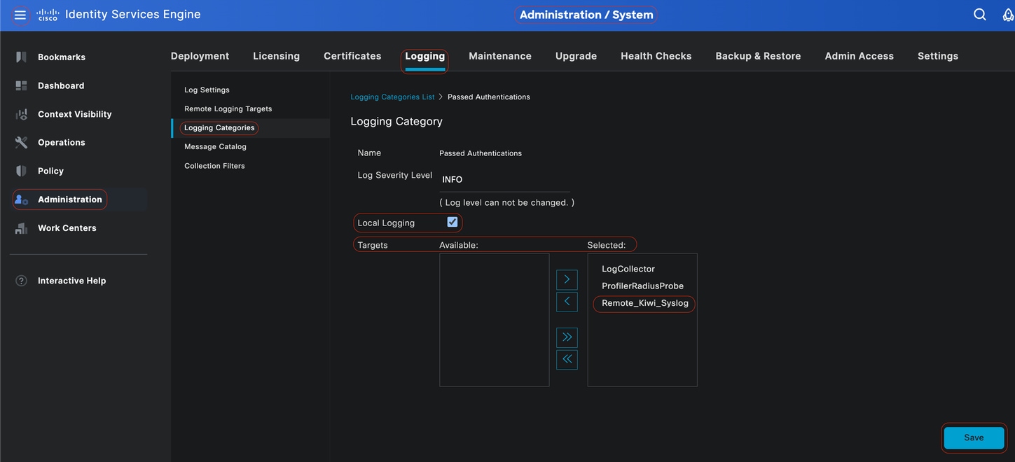 Mapping Remote Targets to intended Categories