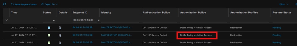 Download and Install Secure Client Posture/NAM Module from ISE