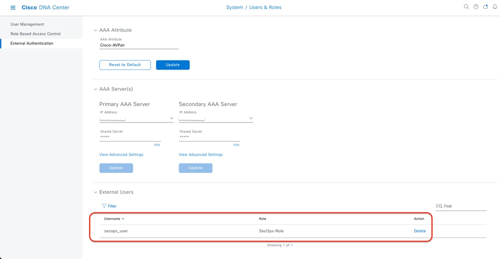 DNAC GUIの外部認証としてのISEの設定 - Cisco