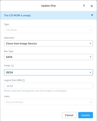Mapping ISE Image to Disk