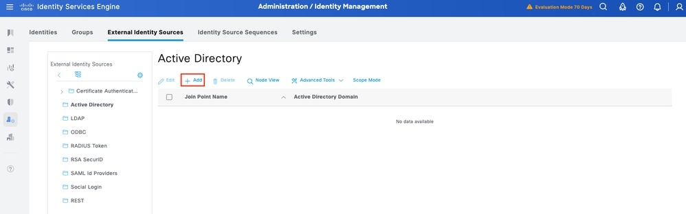 Configure Identity Stores