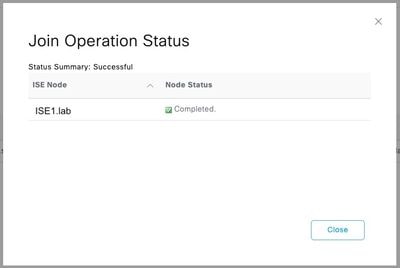 Join Operation Status