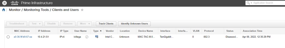 Client and Users
