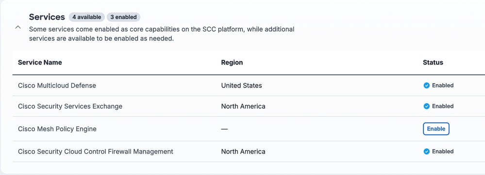 Enable the Multicloud Defense Subscription for the Client