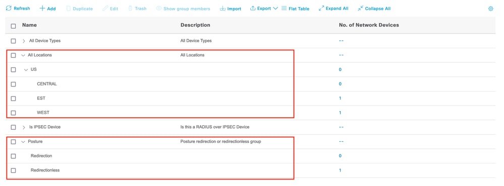 Network Device Groups