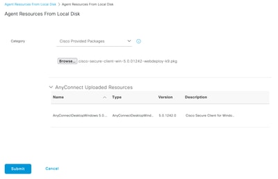 Upload Cisco Provided Packages to ISE