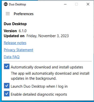 Duo Desktop