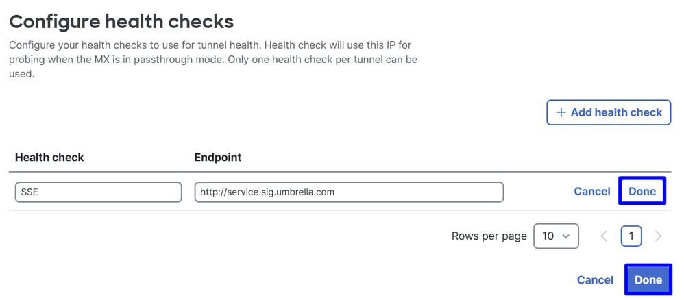 MERAKI MX - Health Checks 2