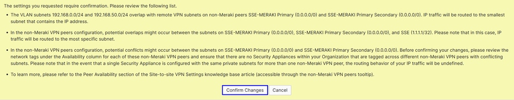 MERAKI MX - Alert