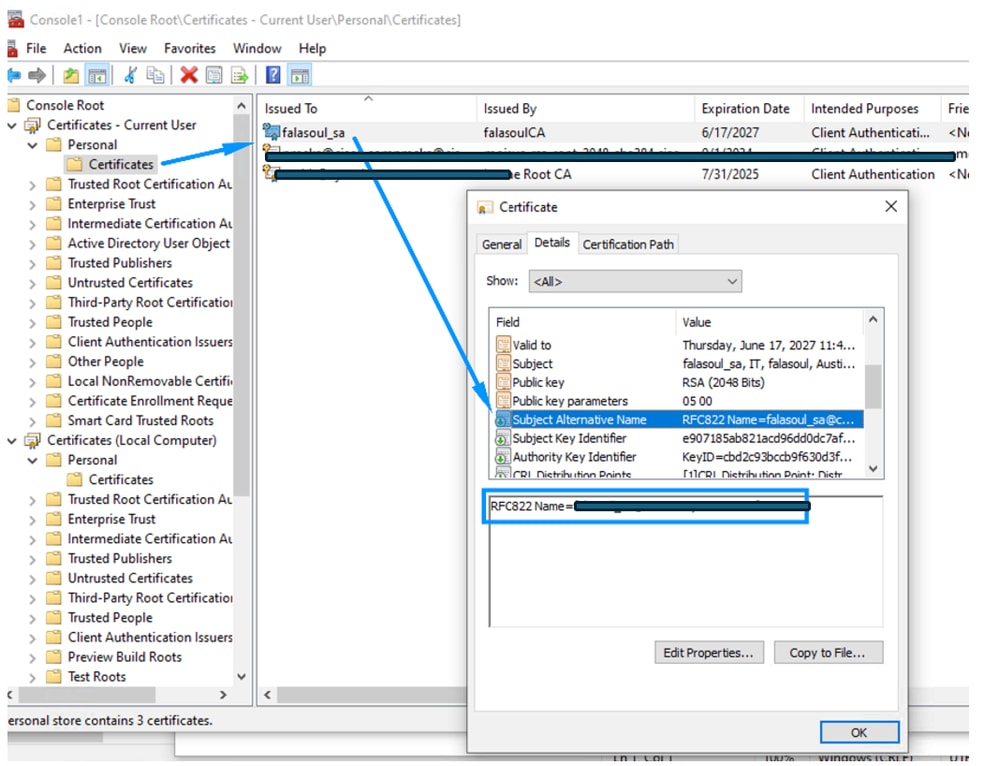 Certificate verification