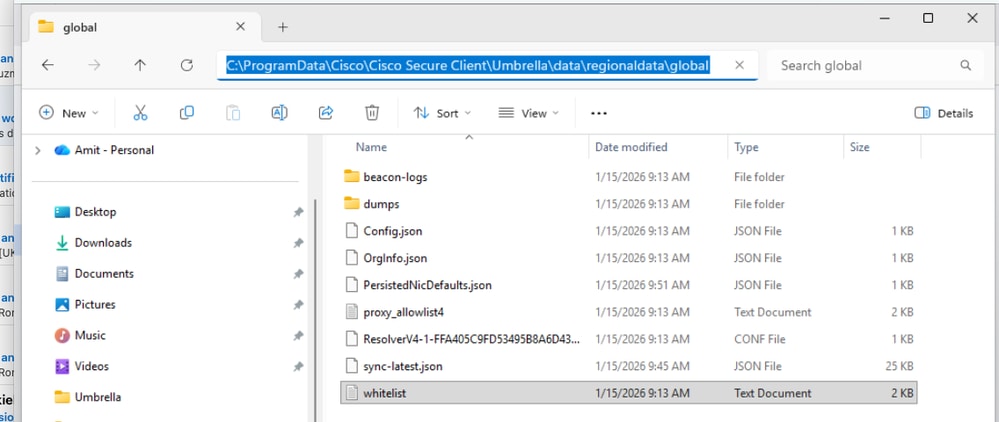 Bypass Secure Access