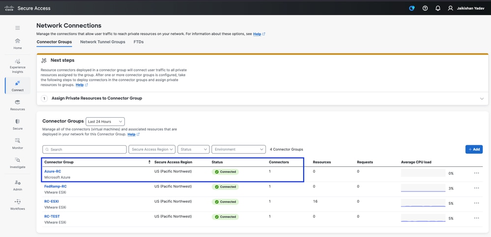 Secure Access - RC Deployed
