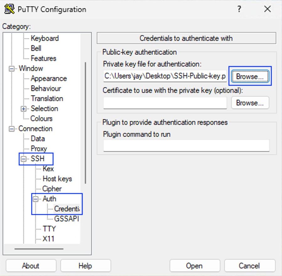 Secure Access - Putty Logging 1