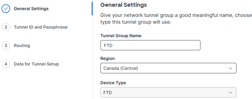 General Settings