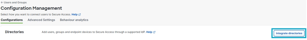 Integrate Directory