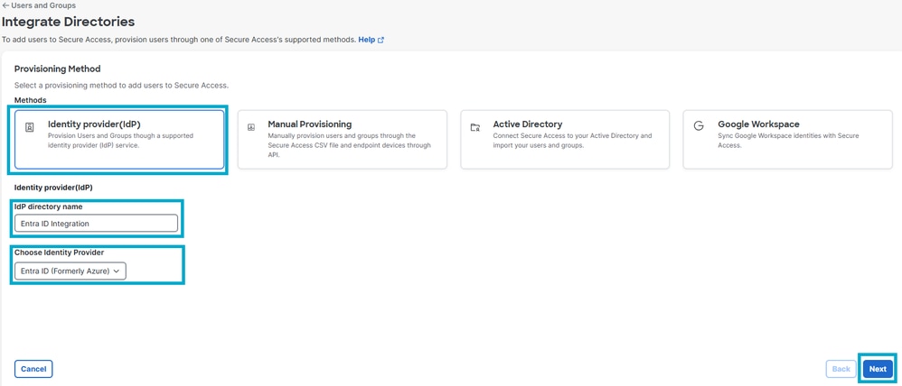 Directory Configuration