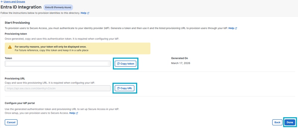 Generate Token