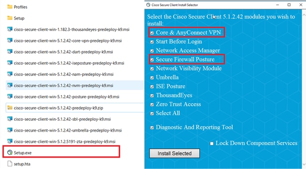 Esegui programma di installazione