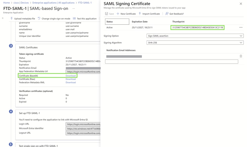 SAML Configuration
