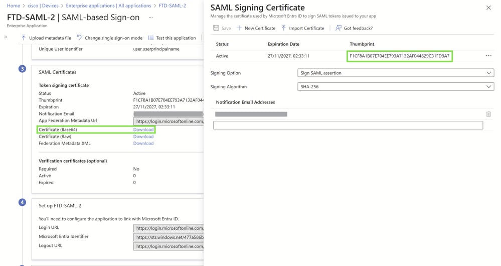 SAML Configuration