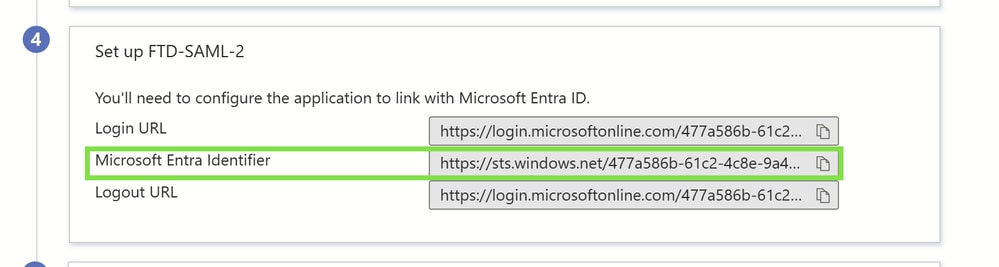 SAML Configuration